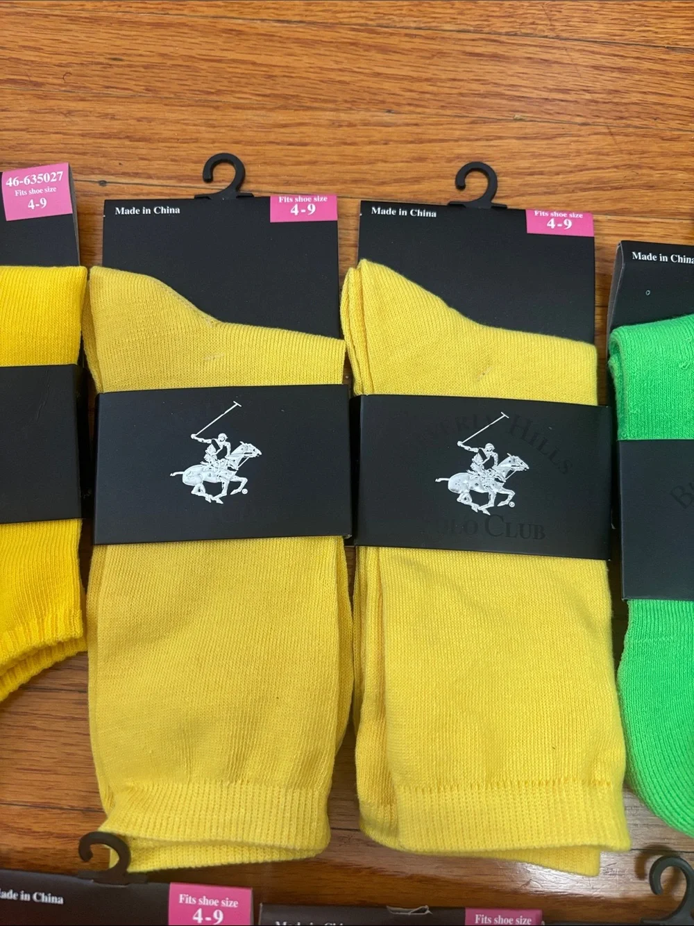 Beverly Hills Polo Club Neon Socks